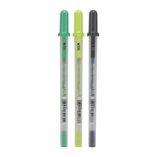 [1385334] Roller gel Sakura Roll Moonlight 06 Botanic set 3 couleurs
