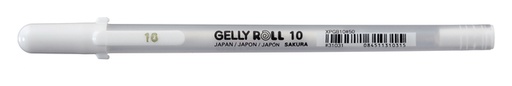 [1385340] Stylo gel Sakura Gelly Roll CLassic 10 blanc