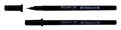 [1386494] Stylo pinceau Sakura Pigma fin noir