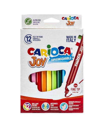 [1386814] Viltstift Carioca Joy assorti set à 12 stuks