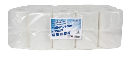 [1386845] Toiletpapier Cleaninq 2-laags 400vel extra wit