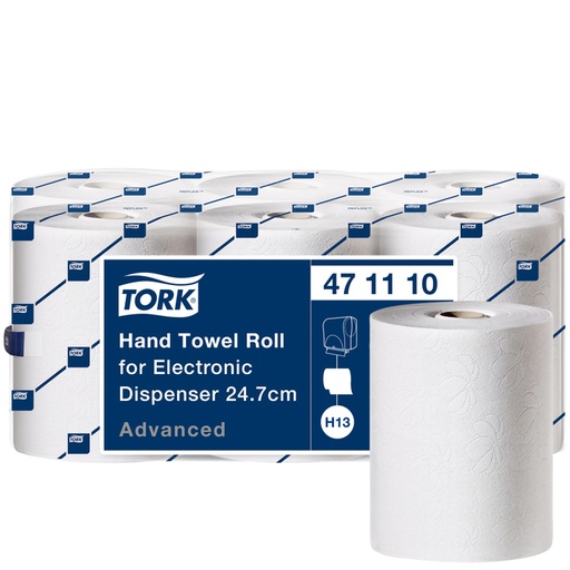 [1386621] Essuie-mains Tork H13 Advanced 471110  2 épaisseurs 143m blanc
