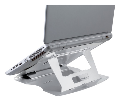 [484043] Support ordinateur portable Quantore réglable aluminium