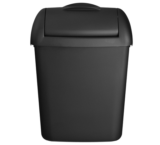 [1387005] Poubelle QuartzLine 441458 Hygiène féminine 8L noir
