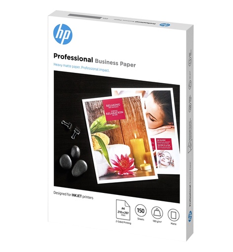 [1386945] Papier jet d'encre HP 7MV79A A4 180g mat 150 feuilles