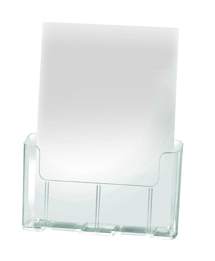 [506337] Porte-brochures Quantore A4 transparent