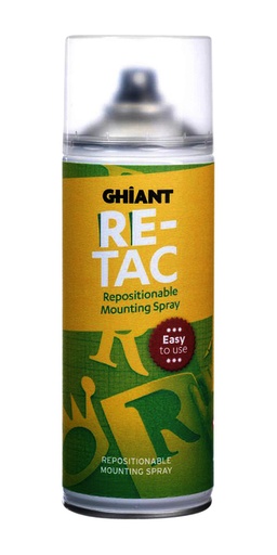 [1386601] Spray colle repositionnable Ghiant High-Tac 400ml