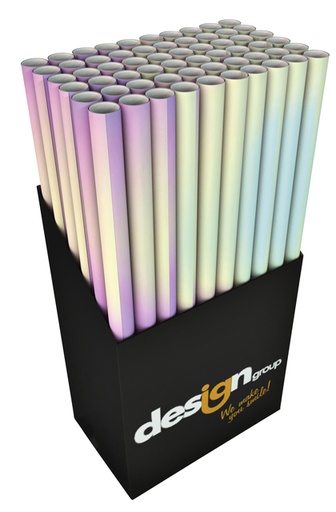 [1388074] Inpakfolie Design Group iriserende folie 300x70cm