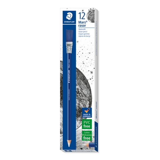 [1387685] Gumpotlood Staedtler Mars Rasor  met kwast