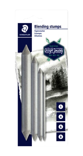 [1387684] Doezelaars Staedtler blister à 4 breedtes