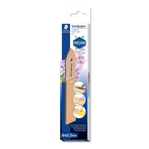 [1387689] Papier de verre Staedtler pour crayons blister 12 pièces
