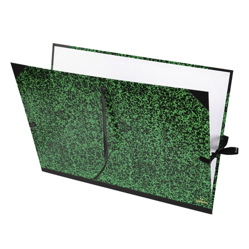 [1387090] Tekenmap Canson Classic Annonay lintsluiting 520x720mm groen