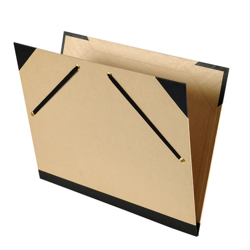 [1387093] Dossier à dessin Canson Tendance fermeture élastique 520x720mm brun
