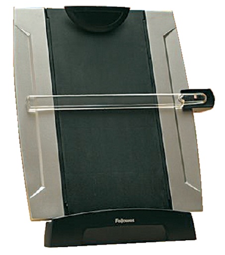 [418231] Porte-copies Office Suite 3-rn-1 portrait noir/gris