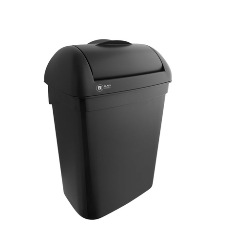 [1386031] Poubelle BlackSatino 332170 Hygiène féminine 8 litres noir