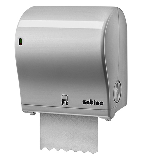 [1386034] Distributeur Satino PT1 rouleau essuie-mains Midi blanc