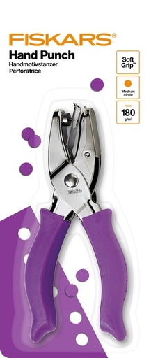 [1386009] Perforatrice emporte-pièces Fiskars M 1/8" SoftGrip violet