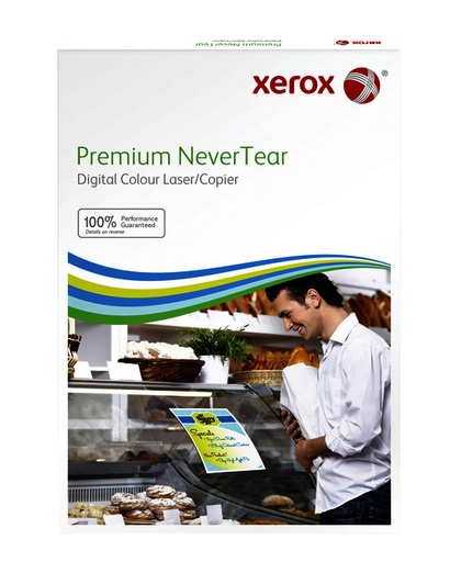 [1386048] Nevertear Xerox Premium A4 polyester 120 micron blanc 100 feuilles