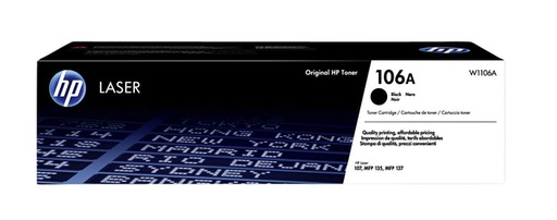 [1387658] Tonercartidge HP W1106A 106A zwart