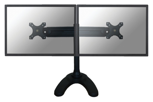 [418553] Monitorarm Neomounts D700DD 2x19-30" op voet zwart