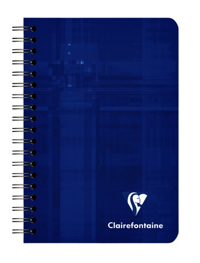 [1388340] Carnet de notes Clairefontaine A7+ 95x140 carreau 5x5 100 pages 90g assorti