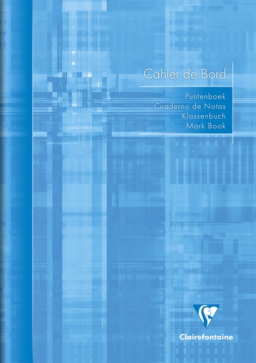 [1388333] Cahier de bord enseignant A4 72 pages 110g multilingue assorti