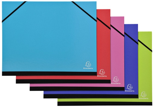 [1388337] Chemise à dessin Exacompta Iderama 26x33cm avec élastique assorti