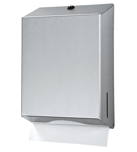 [1388543] Distributeur essuie-mains Euro Products Universal 438190 Maxi argent
