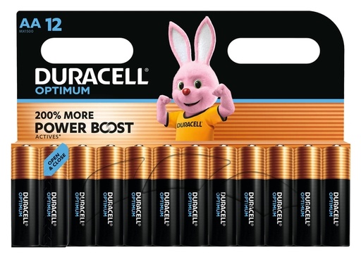 [1387861] Pile Duracell Optimum 12x AA