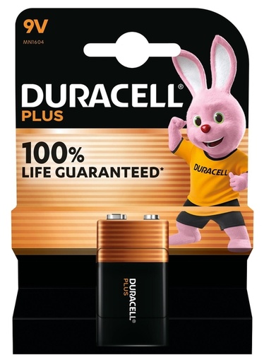 [1388155] Batterij Duracell Plus 1x 9Volt