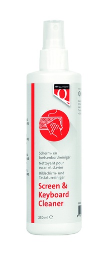 [392687] Spray nettoyant écran/clavier Quantore 250ml