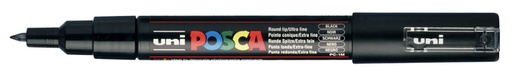 [1388187] Paintmarker Uni POSCA PC1MC extra fijn zwart