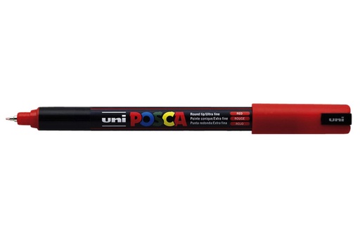 [1386112] Paintmarker Uni POSCA PC1MR extra fijn rood