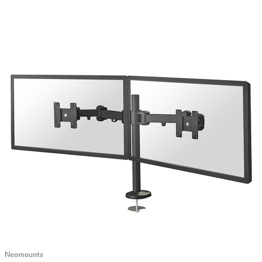 [418428] Support écran Neomounts D960DG 2x 10-27" sur pied noir