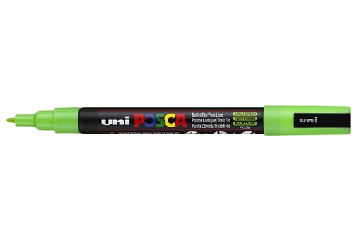 [1386118] Paintmarker Uni POSCA PC3M fijn appelgroen