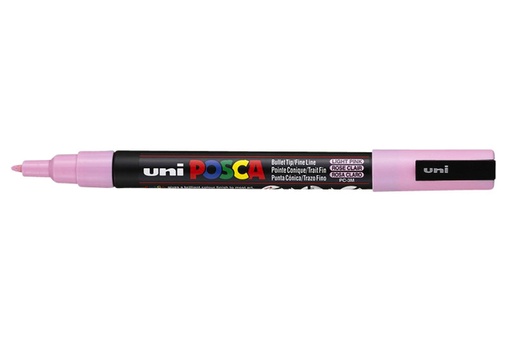 [1386124] Paintmarker Uni POSCA PC3M fijn lichtroze