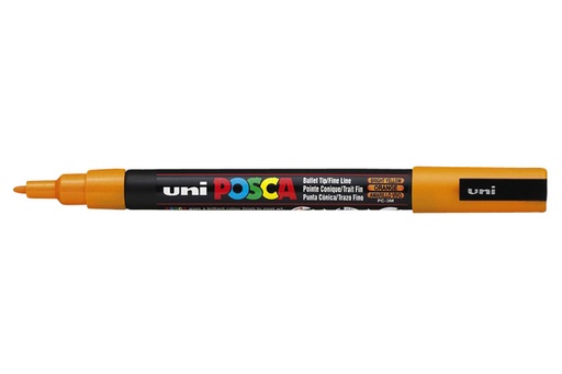 [1386129] Paintmarker Uni POSCA PC3M fijn oranje