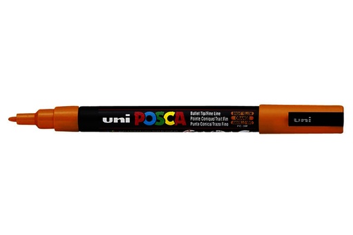 [1386129] Verfstift Posca PC3M fijn oranje