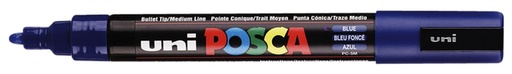 [1386094] Marqueur peinture Posca PC5M Medium bleu foncé