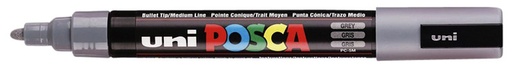 [1386103] Marqueur peinture Posca PC5M Medium gris