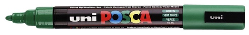 [1386122] Paintmarker Uni POSCA PC5M medium donkergroen