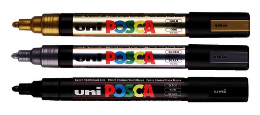 [1386152] Verfstift Posca PC5M medium smaragdgroen