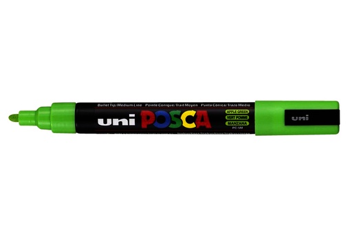 [1386165] Marqueur peinture Posca PC5M Medium vert pomme