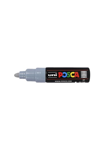 [1386098] Paintmarker Uni POSCA PC7M breed grijs