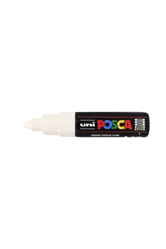 [1386128] Paintmarker  Uni POSCA PC7M breed wit