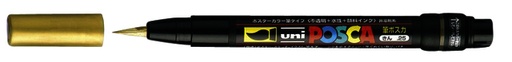 [1386089] Brushverfstift Posca PCF350 1-10mm goud