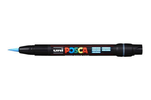 [1386131] Paintmarker Uni POSCA PCF350 Brush 1-10mm lichtblauw