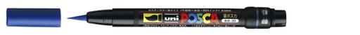 [1386172] Paintmarker Uni POSCA PCF350 Brush 1-10mm donkerblauw