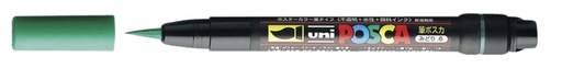[1386177] Paintmarker Uni POSCA PCF350 Brush 1-10mm donkergroen