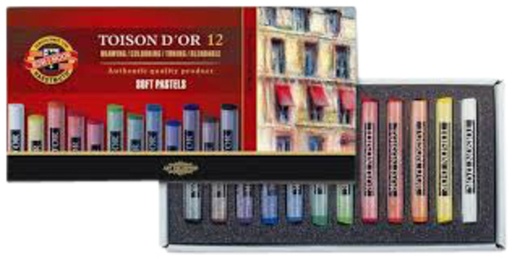 [1387914] Pastel Koh-I-Noor Toison 8512 ogive 12 pièces assorti
